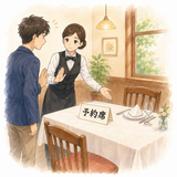 7. 予約席（よやくせき）— tempat duduk yang telah dipesan