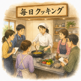 42. 毎日クッキング（まいにちクッキング）— sekolah memasak