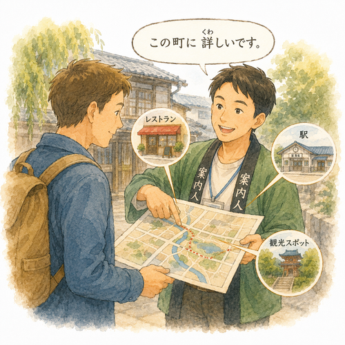 47. 詳しい（くわしい）— mengetahui secara rinci.png
