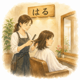 40. はる — nama salon kecantikan