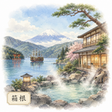 32. 箱根（はこね）— Hakone