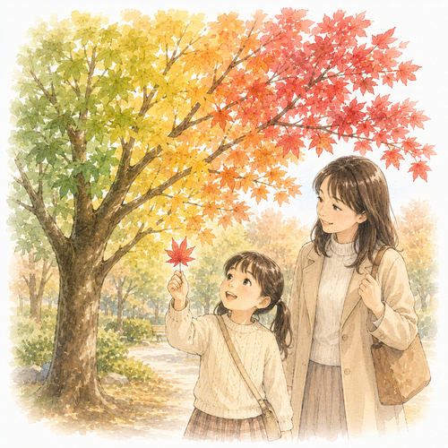 2. 変わります（かわります）［色が～］— warna berubah.png