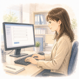 8. 入力します（にゅうりょくします）— memasukkan data