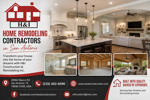 Top - Rated Home Remodeling Contractors in San Antonio.2