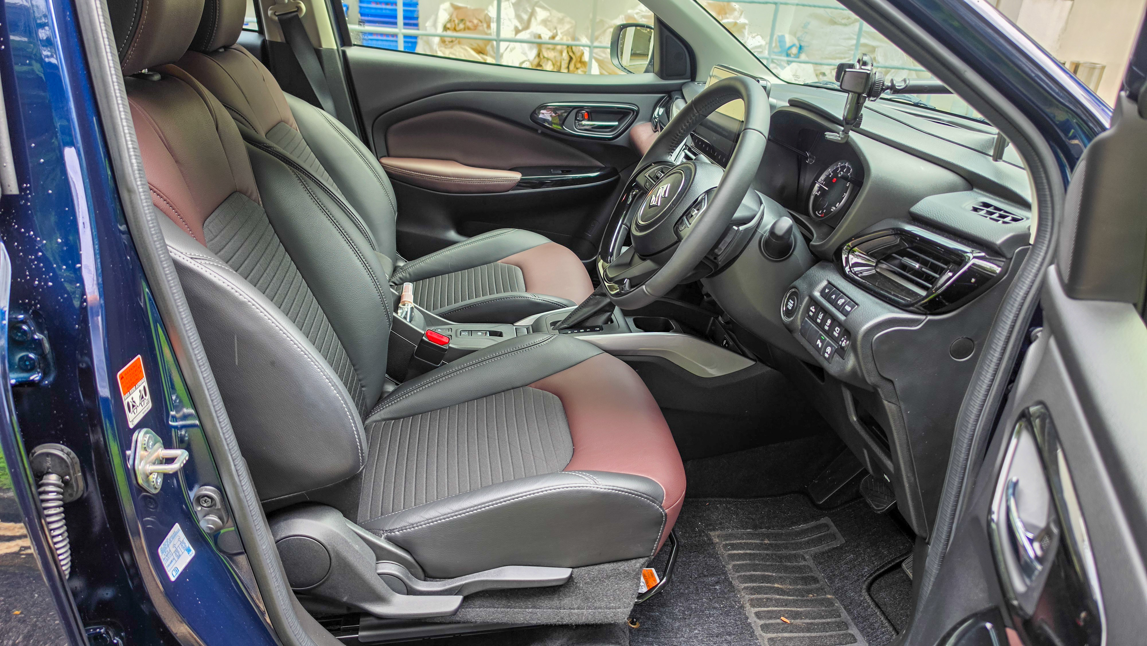 Suzuki Fronx rear seats
