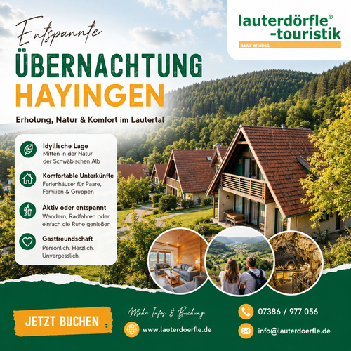 Übernachtung Hayingen – Erholung im Feriendorf Lauterdörfle.png