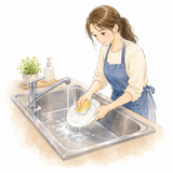 42. 流し（台）（ながし・だい）— bak cuci piring