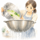 39. ざる — saringan