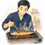 2. 焼く（やく）— membakar, memanggang