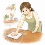 32. ふきん — kain lap