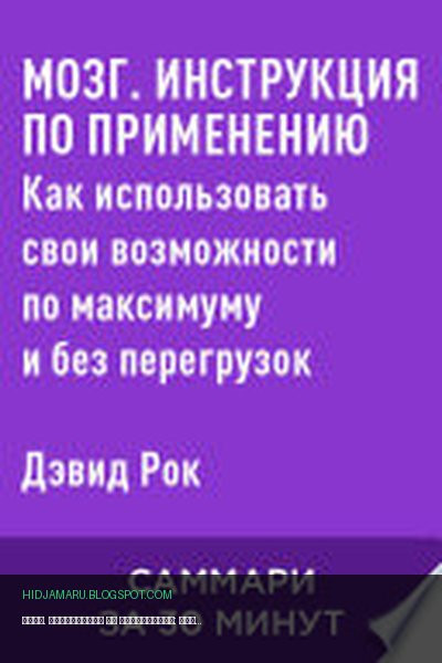 Обложка книги «Мозг. Инструкция по применению: Как использовать свои возможности по максимуму и без перегрузок (краткое изложение)» - Дэвид Рок