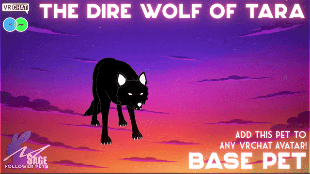 The Dire Wolf of Tara signature animation