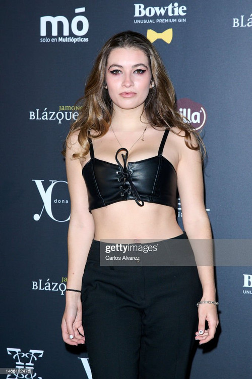 MADRID, SPAIN - FEBRUARY 14: Carlota Boza attends the YO DONA Party - Mercedes Benz Fashion Week Mad.jpg