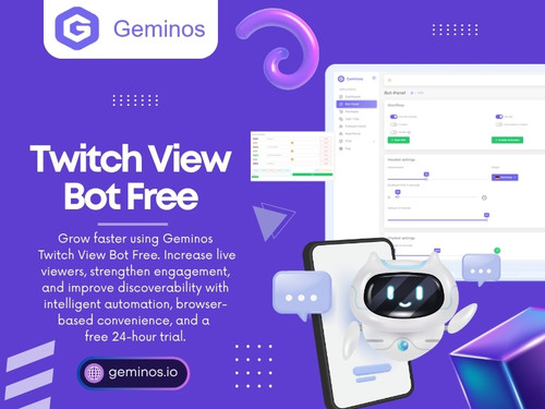 The idea of using Twitch Bots or artificial engagement tools may seem like an easy path for beginners trying to grow quickly. But the reality is that shortcuts often lead to long-term problems. Even though twitch bots free or twitch view bot free services may temporarily increase numbers, they do not build real audiences, trust, or engagement.

Read Our Blogs:
https://geminosio.wordpress.com
https://geminosio.tumblr.com
https://geminosio.weebly.com

More Links:
https://linkin.bio/geminosio
https://vimeo.com/geminosio
https://www.patreon.com/cw/GeminosIO