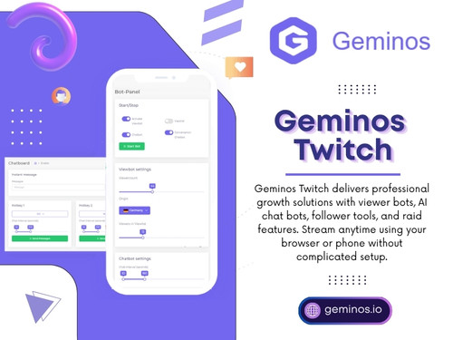 For beginners, geminos twitch tools and support systems can help improve discoverability and make it easier to reach new audiences. Platforms like Geminos are designed to support streamers who want better visibility and structured growth strategies.

Read Our Blogs:
https://geminosio.medium.com/get-free-twitch-viewers-17cb3a0c1849
https://geminosio.wixsite.com/geminos/post/twitch-views
https://geminosio.mystrikingly.com/blog/free-twitch-view-bot

More Links:
https://mez.ink/geminosio
https://www.magcloud.com/user/geminosio
https://disqus.com/by/geminosio/about/