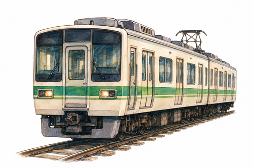 9. でんしゃ（電車）— kereta rel listrik.png