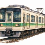 9. でんしゃ（電車）— kereta rel listrik