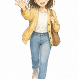 2. きます（来ます）— datang
