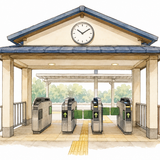 6. えき（駅）— stasiun