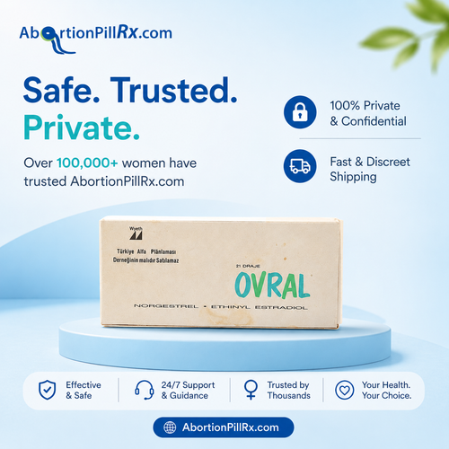 Buy Ovral Birth Control Pills Norgestrel & Ethinyl Estradiol Tablets For Early Pregnancy Termination.png