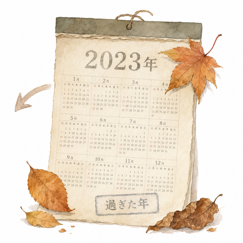 28. きょねん（去年）— tahun lalu.png