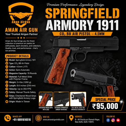 Springfield Armory 1911 Air Pistol | Aman Air Gun.png