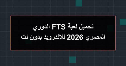 تحميل لعبة FTS الدوري المصري 2026 للاندرويد بدون نت.jpg