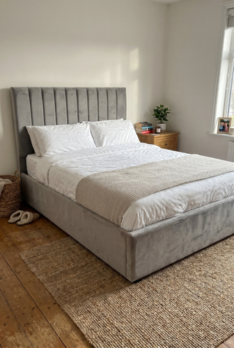 King size ottoman bed from DHS with gas lift base and hidden space.png