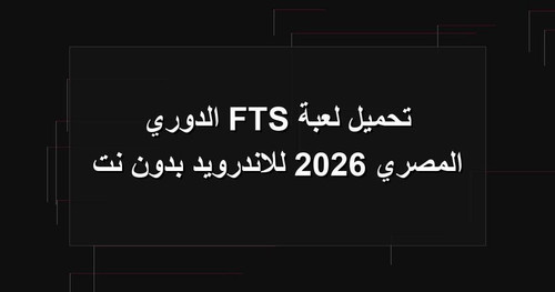 تحميل لعبة FTS الدوري المصري 2026 للاندرويد بدون نت.jpg