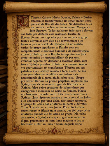 Relatório Missão Reino das Fadas.1