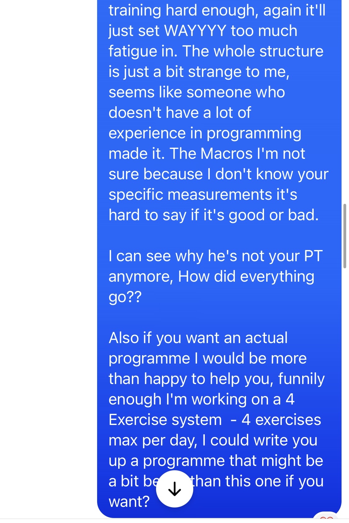 Explaining why PT program was bad part 2