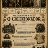 Relatório de missão O colecionador
