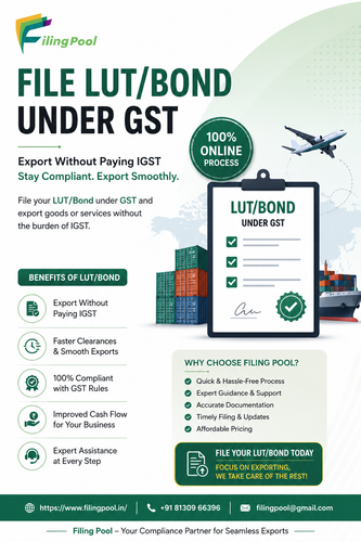 File LUT/Bond Under GST Online – Quick & Hassle-Free Export Compliance with Filing Pool.png