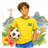 44. ブラジル人 orang Brazil