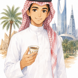 35. サウジアラビア人 orang Arab Saudi