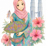 46. マレーシア人 orang Malaysia