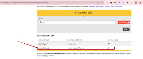 IATA Codes Airline and Airport Codes Search .png