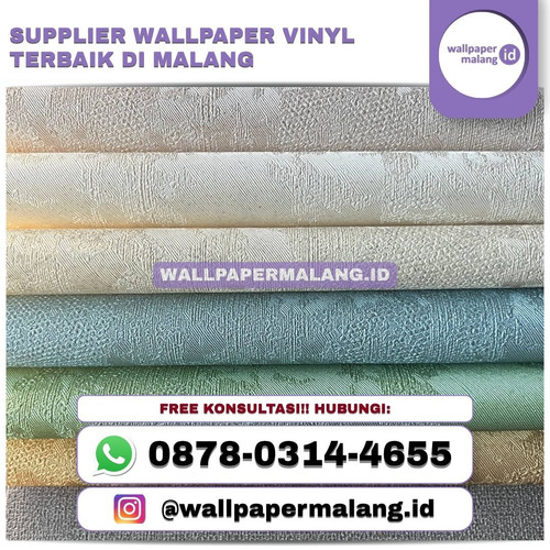 SUPPLIER WALLPAPER VINYL TERBAIK DI MALANG.1