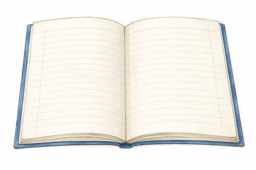 11. ノート buku tulis, buku catatan.png