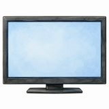 23. テレビ televisi