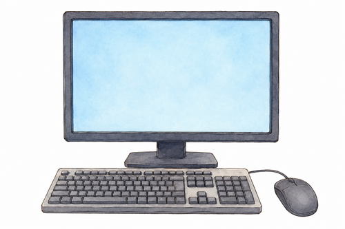 26. コンピューター komputer, PC.png