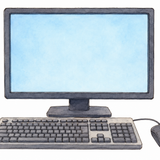 26. コンピューター komputer, PC