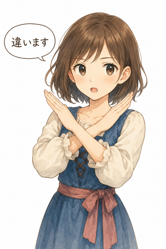 43. ちがいます 違います Bukan Tidak Salah.png
