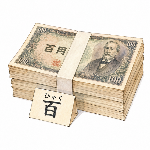 34. ひゃく 百 ratus.png