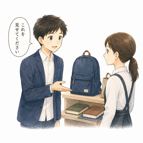 40. ～を見せてください Tolong perlihatkan ～.png