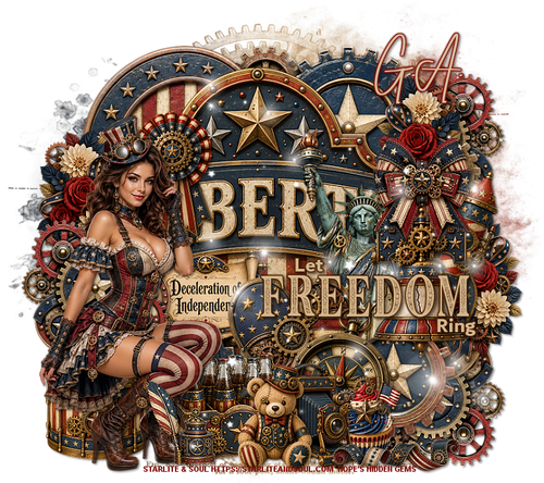 Gorgeous Arie Old Glory Gears