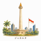 46. ジャカルタ Jakarta