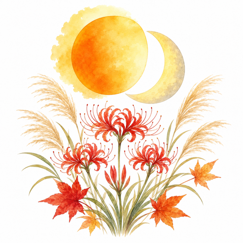 11. 秋分の日（しゅうぶんのひ）— Hari Equinox Musim Gugur.png