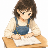 7. かきます（書きます）— menulis menggambar