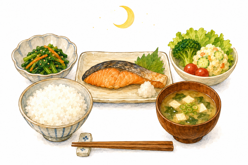 15. ばんごはん（晩ごはん）— makan malam.png